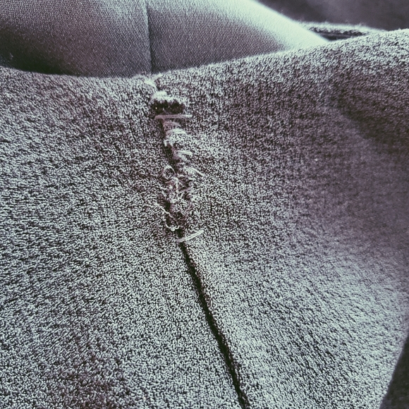 Club Monaco Black Jumpsuit Wrap Front Size 4 - Picture 8 of 10